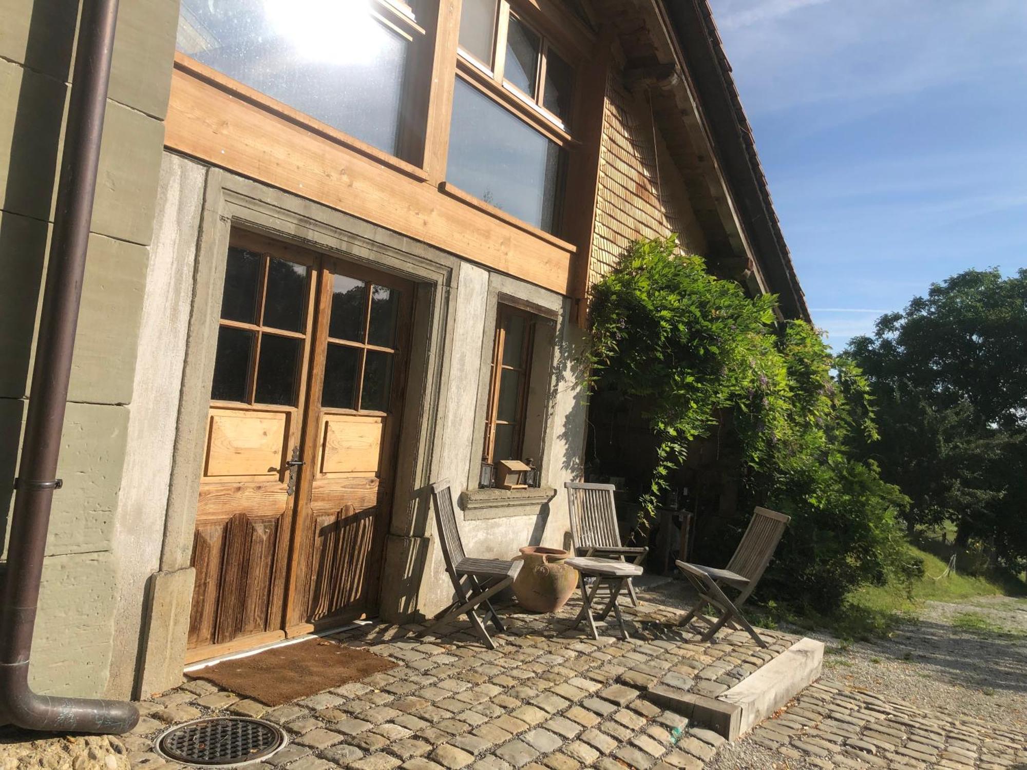 Serenite Et Nature Dans Une Ferme Equestre Vila Massonnens Exterior foto