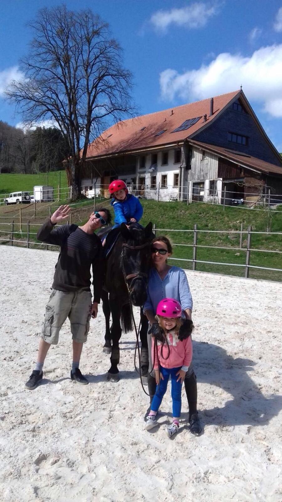 Serenite Et Nature Dans Une Ferme Equestre Vila Massonnens Exterior foto